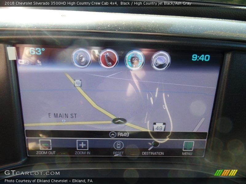 Black / High Country Jet Black/Ash Gray 2018 Chevrolet Silverado 3500HD High Country Crew Cab 4x4