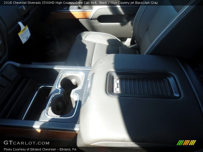 Black / High Country Jet Black/Ash Gray 2018 Chevrolet Silverado 3500HD High Country Crew Cab 4x4