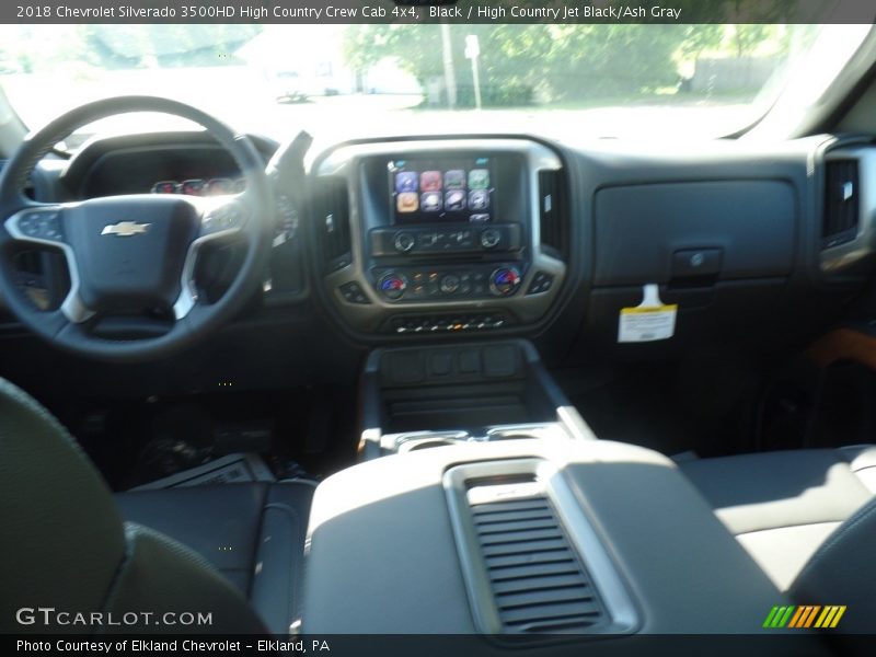 Black / High Country Jet Black/Ash Gray 2018 Chevrolet Silverado 3500HD High Country Crew Cab 4x4