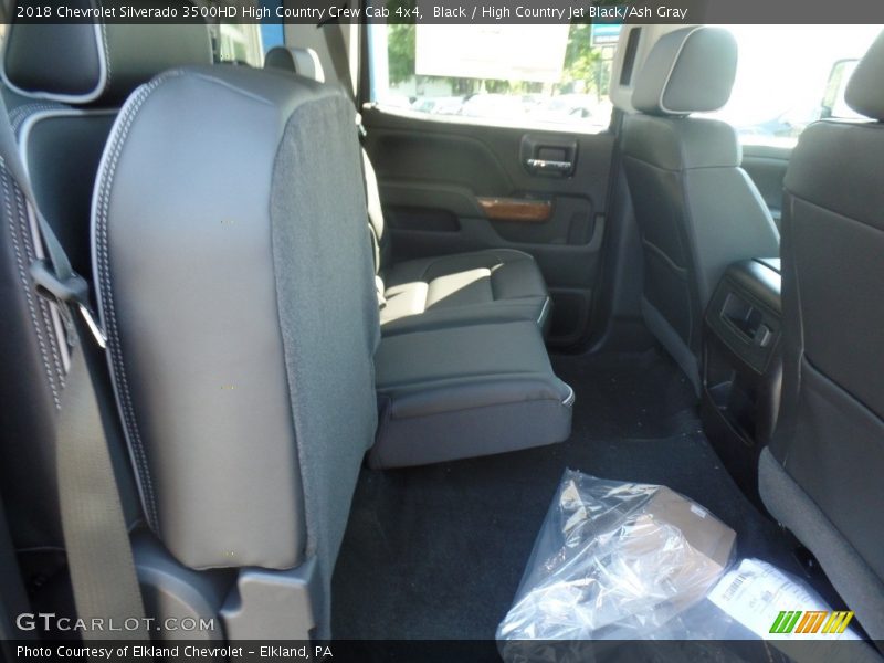 Black / High Country Jet Black/Ash Gray 2018 Chevrolet Silverado 3500HD High Country Crew Cab 4x4
