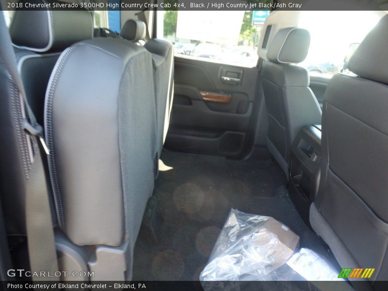 Black / High Country Jet Black/Ash Gray 2018 Chevrolet Silverado 3500HD High Country Crew Cab 4x4