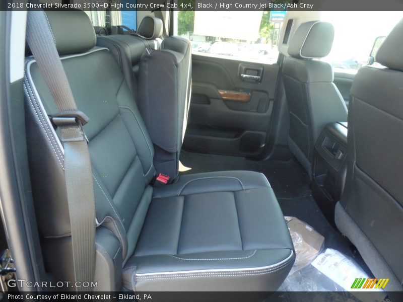 Black / High Country Jet Black/Ash Gray 2018 Chevrolet Silverado 3500HD High Country Crew Cab 4x4