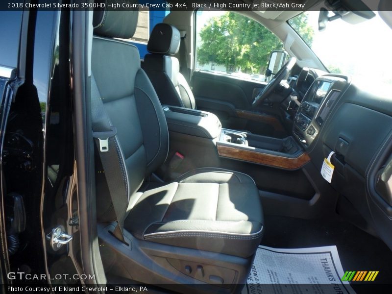 Black / High Country Jet Black/Ash Gray 2018 Chevrolet Silverado 3500HD High Country Crew Cab 4x4