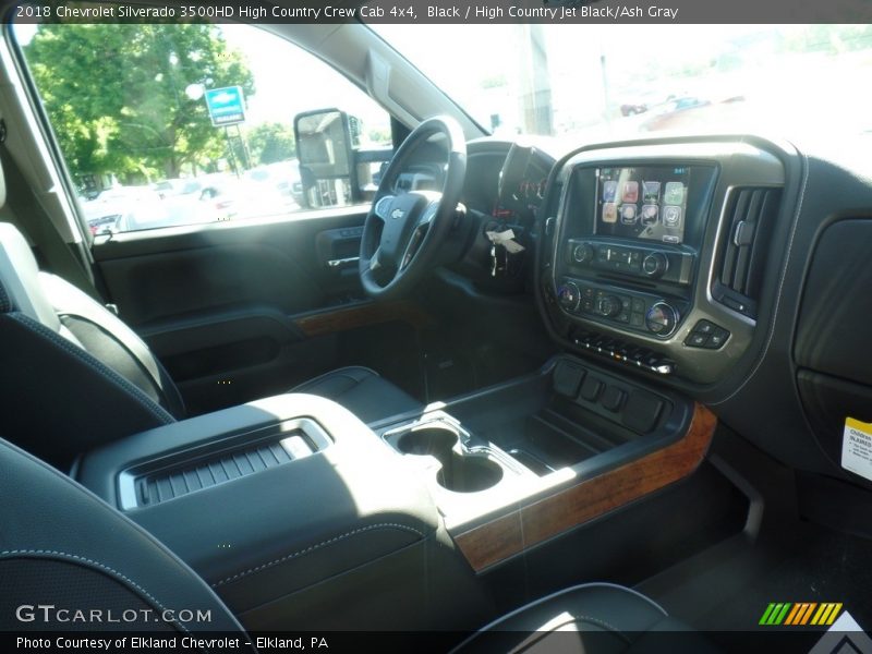 Black / High Country Jet Black/Ash Gray 2018 Chevrolet Silverado 3500HD High Country Crew Cab 4x4
