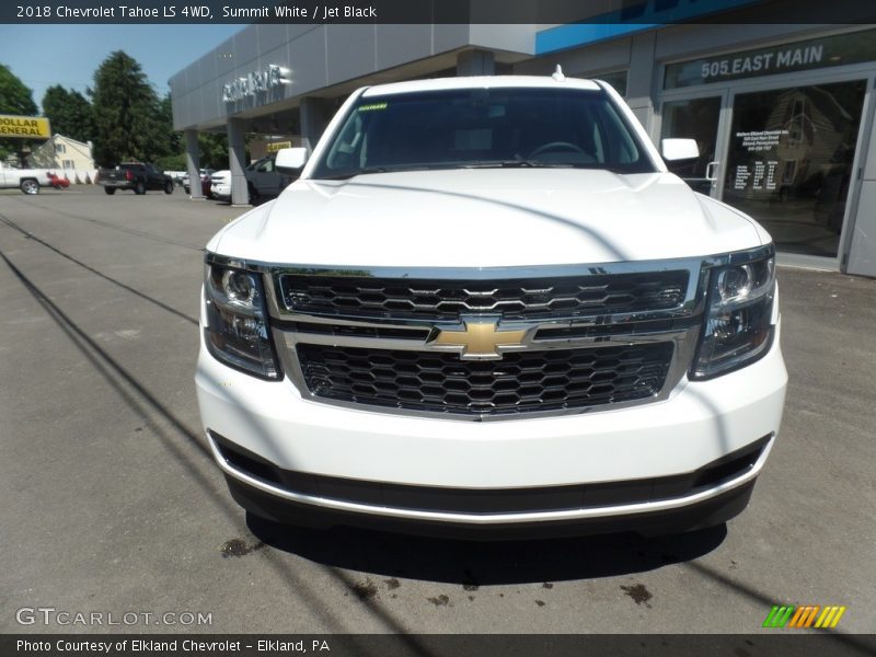 Summit White / Jet Black 2018 Chevrolet Tahoe LS 4WD