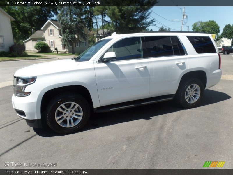 Summit White / Jet Black 2018 Chevrolet Tahoe LS 4WD