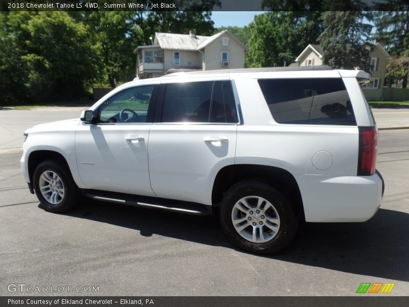 Summit White / Jet Black 2018 Chevrolet Tahoe LS 4WD