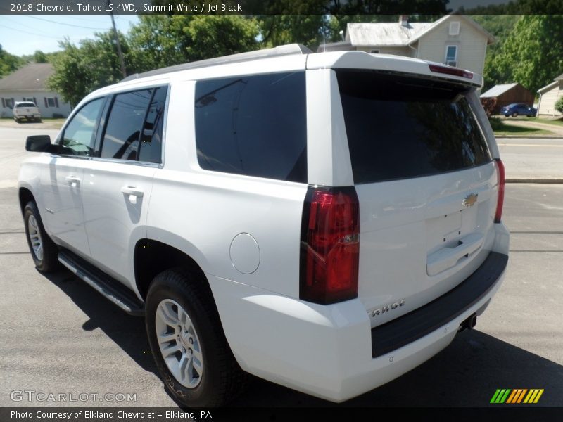 Summit White / Jet Black 2018 Chevrolet Tahoe LS 4WD