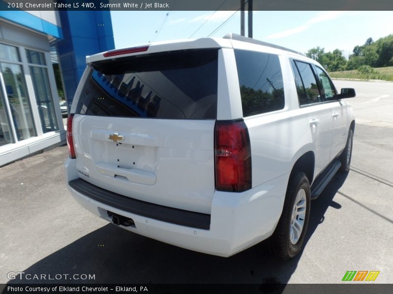 Summit White / Jet Black 2018 Chevrolet Tahoe LS 4WD