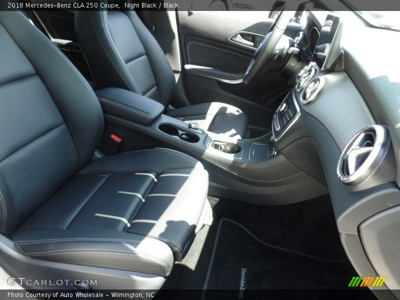 Night Black / Black 2018 Mercedes-Benz CLA 250 Coupe