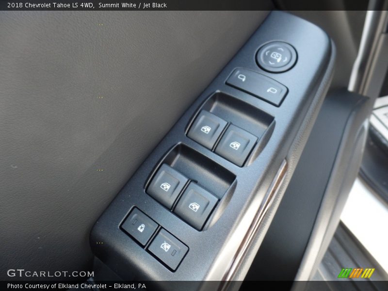 Summit White / Jet Black 2018 Chevrolet Tahoe LS 4WD