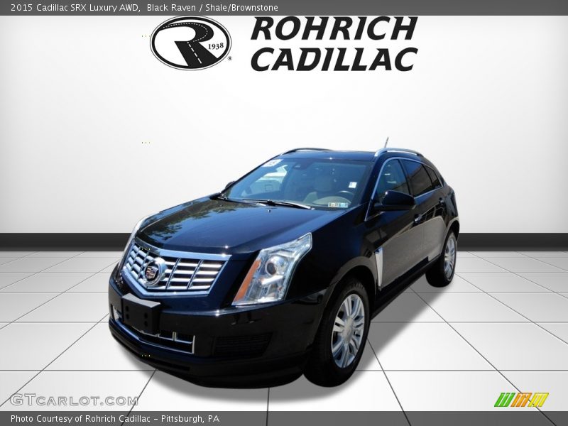 Black Raven / Shale/Brownstone 2015 Cadillac SRX Luxury AWD