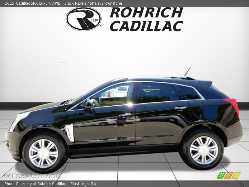 Black Raven / Shale/Brownstone 2015 Cadillac SRX Luxury AWD