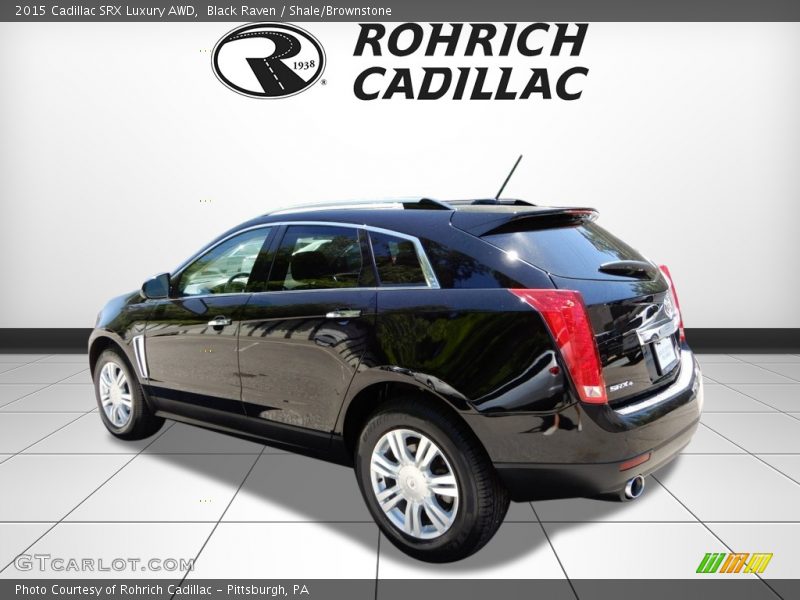 Black Raven / Shale/Brownstone 2015 Cadillac SRX Luxury AWD