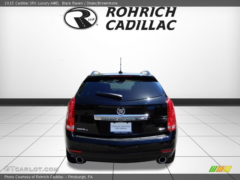 Black Raven / Shale/Brownstone 2015 Cadillac SRX Luxury AWD