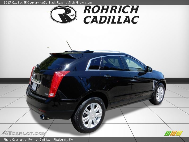 Black Raven / Shale/Brownstone 2015 Cadillac SRX Luxury AWD