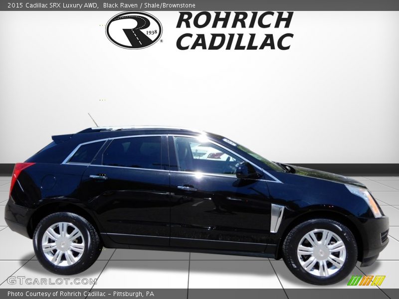 Black Raven / Shale/Brownstone 2015 Cadillac SRX Luxury AWD