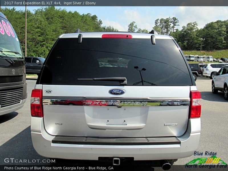 Ingot Silver / Ebony 2017 Ford Expedition EL XLT 4x4