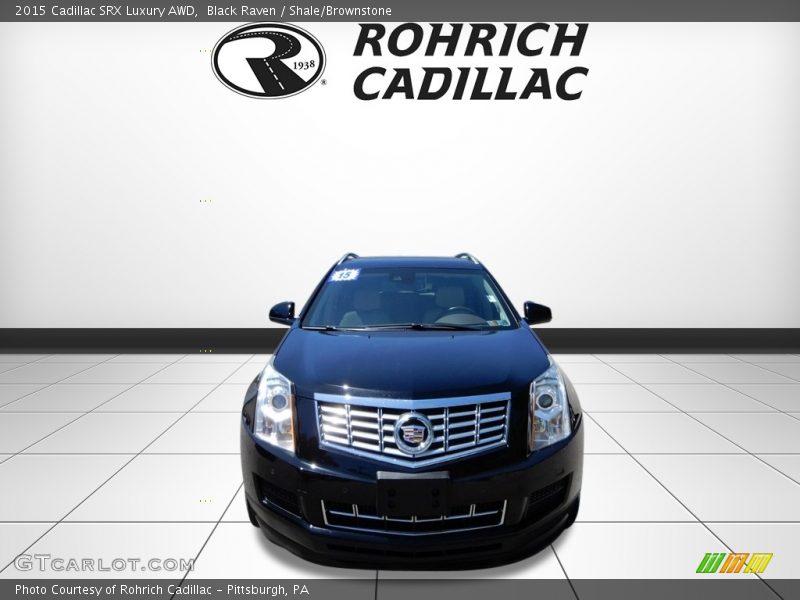 Black Raven / Shale/Brownstone 2015 Cadillac SRX Luxury AWD