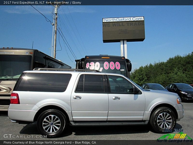 Ingot Silver / Ebony 2017 Ford Expedition EL XLT 4x4