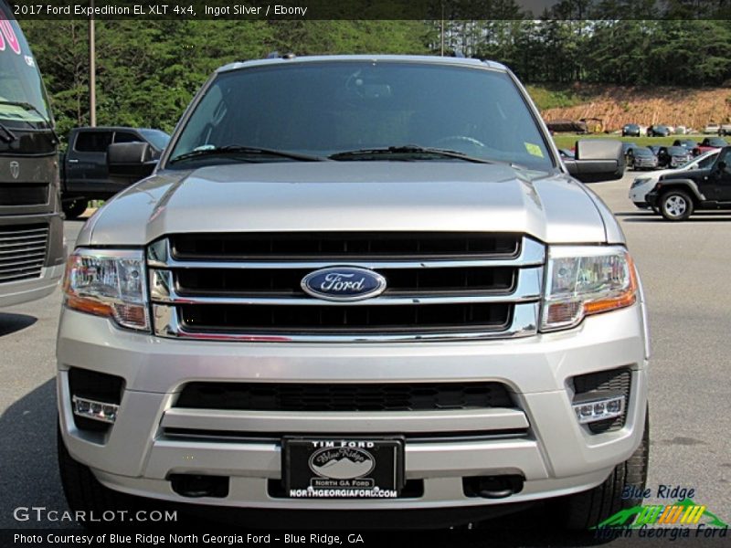 Ingot Silver / Ebony 2017 Ford Expedition EL XLT 4x4