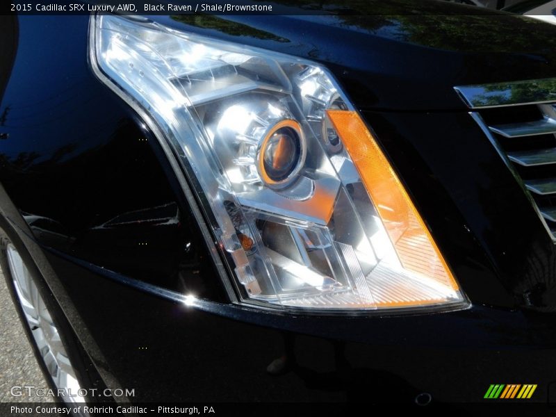 Black Raven / Shale/Brownstone 2015 Cadillac SRX Luxury AWD