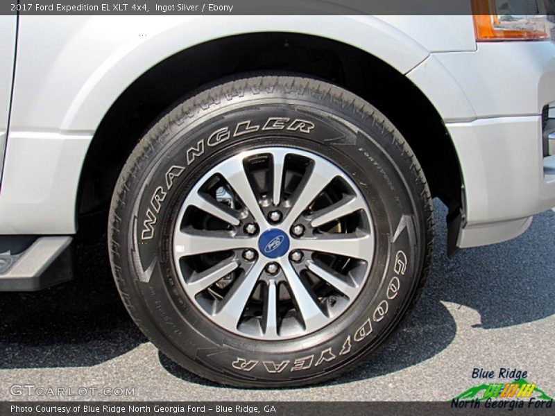 Ingot Silver / Ebony 2017 Ford Expedition EL XLT 4x4