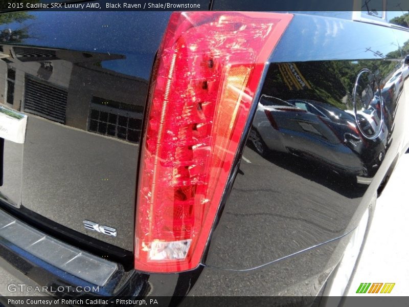 Black Raven / Shale/Brownstone 2015 Cadillac SRX Luxury AWD