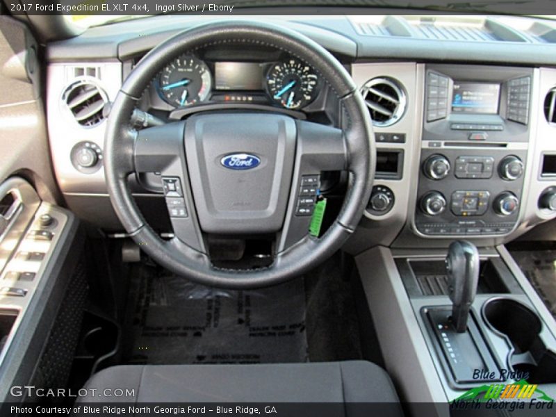 Ingot Silver / Ebony 2017 Ford Expedition EL XLT 4x4