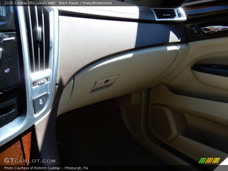 Black Raven / Shale/Brownstone 2015 Cadillac SRX Luxury AWD