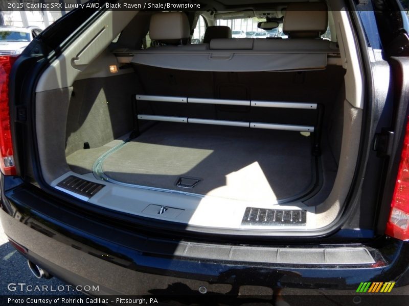 Black Raven / Shale/Brownstone 2015 Cadillac SRX Luxury AWD