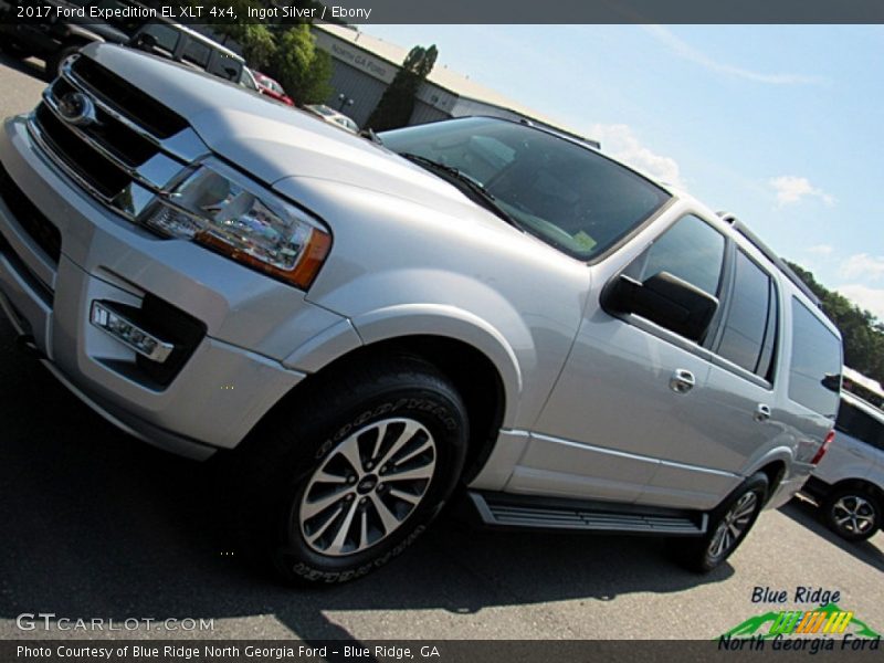 Ingot Silver / Ebony 2017 Ford Expedition EL XLT 4x4