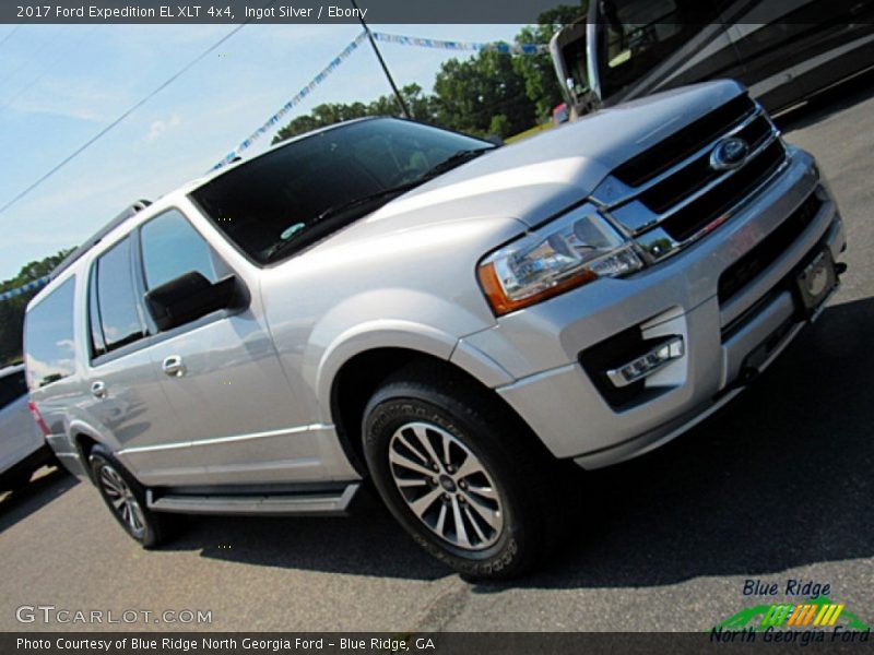 Ingot Silver / Ebony 2017 Ford Expedition EL XLT 4x4