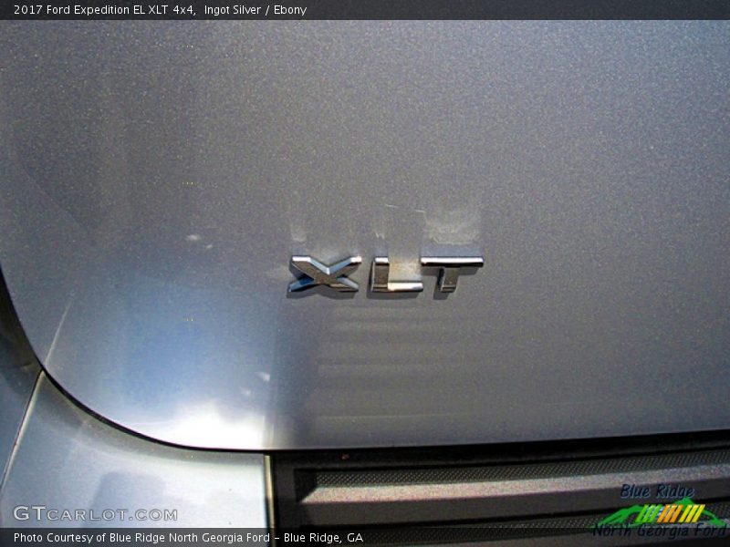 Ingot Silver / Ebony 2017 Ford Expedition EL XLT 4x4