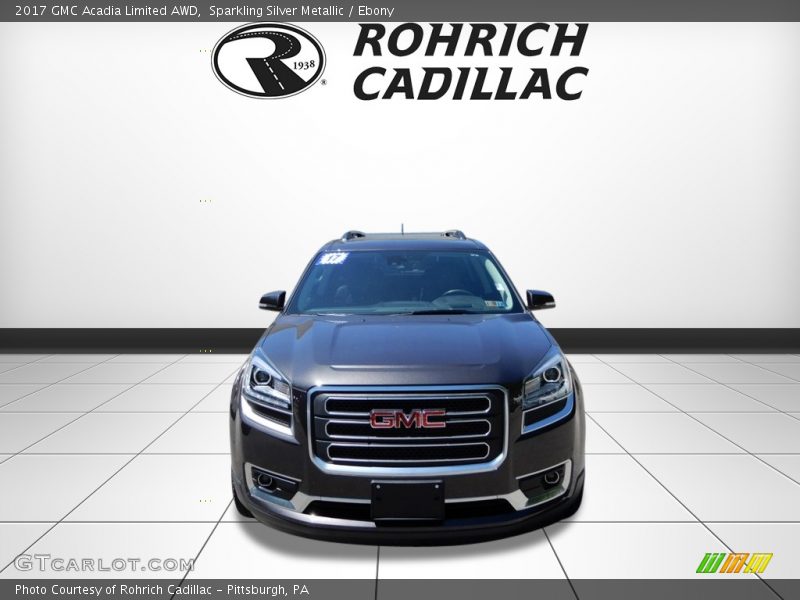 Sparkling Silver Metallic / Ebony 2017 GMC Acadia Limited AWD
