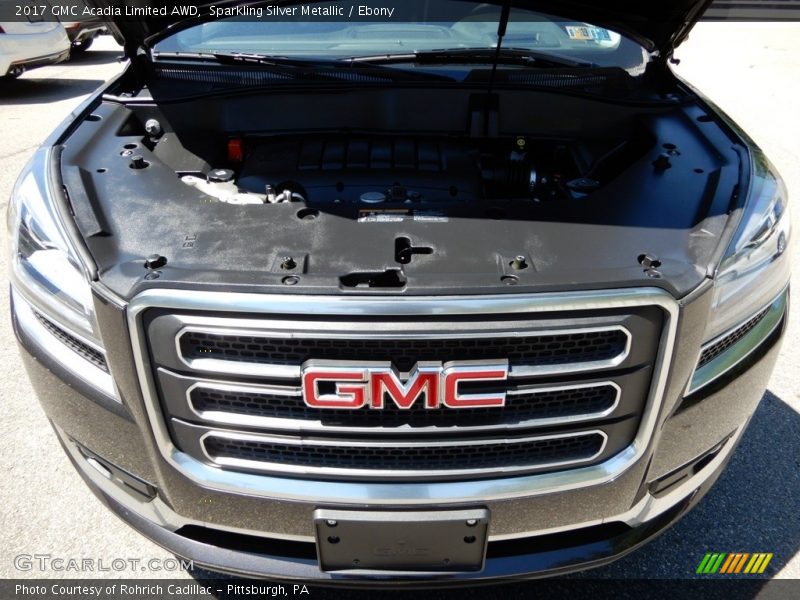 Sparkling Silver Metallic / Ebony 2017 GMC Acadia Limited AWD