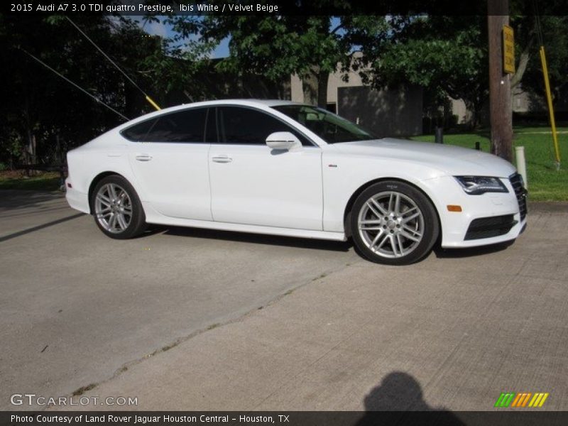 Ibis White / Velvet Beige 2015 Audi A7 3.0 TDI quattro Prestige