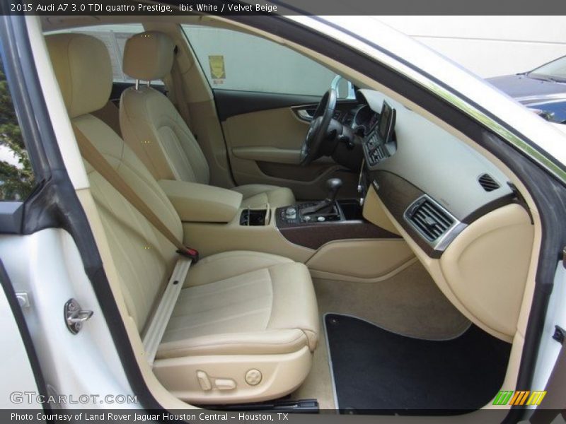 Front Seat of 2015 A7 3.0 TDI quattro Prestige