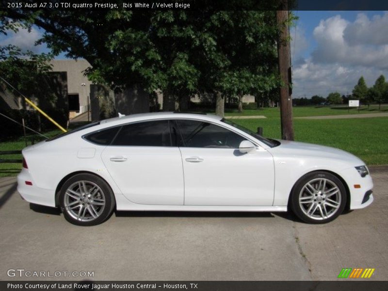 Ibis White / Velvet Beige 2015 Audi A7 3.0 TDI quattro Prestige