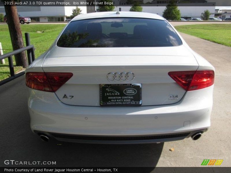 Ibis White / Velvet Beige 2015 Audi A7 3.0 TDI quattro Prestige