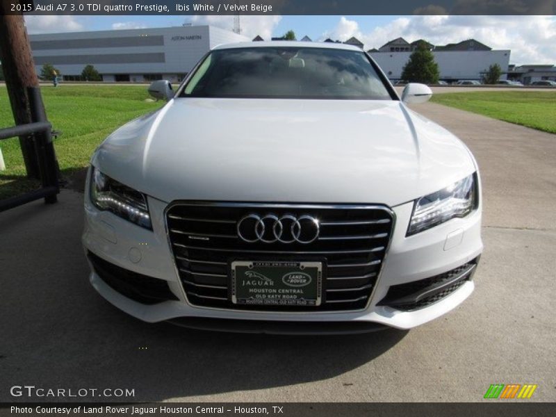 Ibis White / Velvet Beige 2015 Audi A7 3.0 TDI quattro Prestige