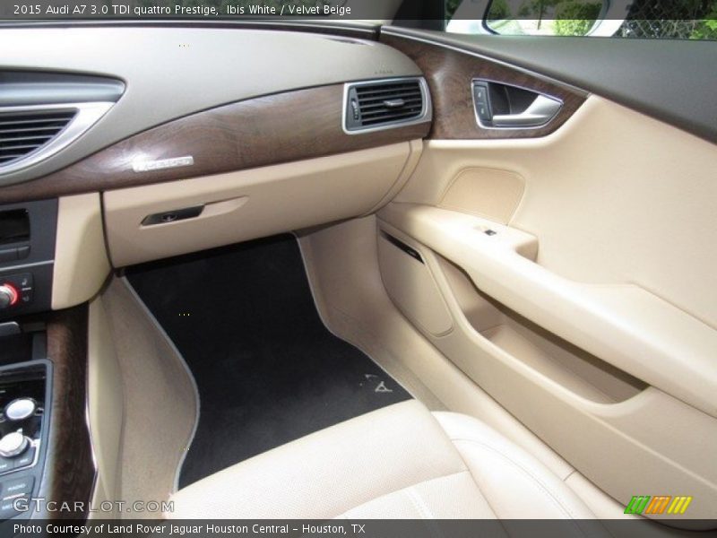 Ibis White / Velvet Beige 2015 Audi A7 3.0 TDI quattro Prestige