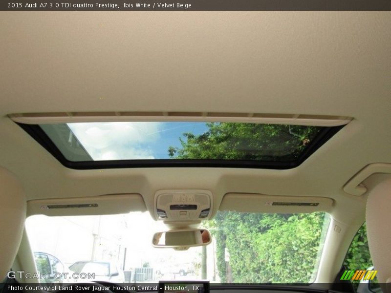 Ibis White / Velvet Beige 2015 Audi A7 3.0 TDI quattro Prestige