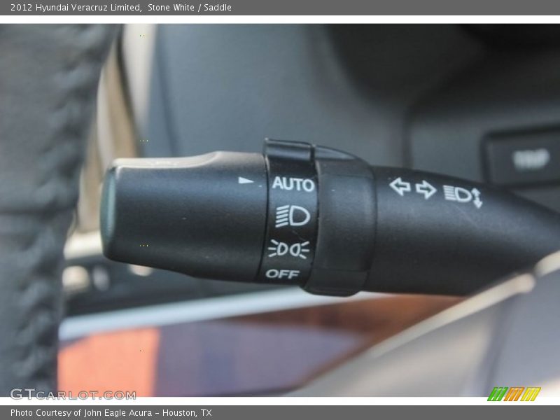 Stone White / Saddle 2012 Hyundai Veracruz Limited