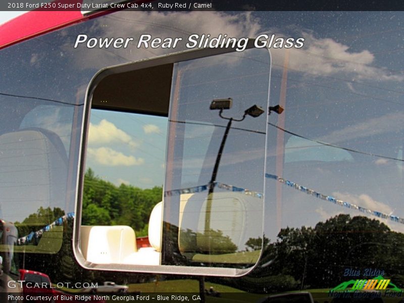 Ruby Red / Camel 2018 Ford F250 Super Duty Lariat Crew Cab 4x4