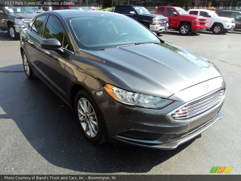 Magnetic / Ebony 2017 Ford Fusion SE