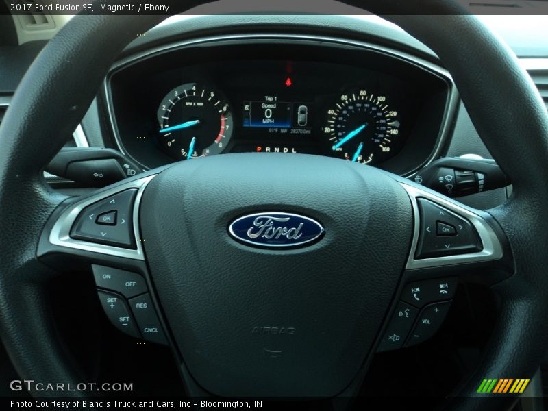 Magnetic / Ebony 2017 Ford Fusion SE