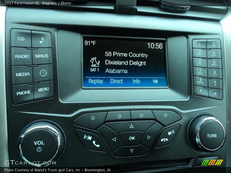 Magnetic / Ebony 2017 Ford Fusion SE
