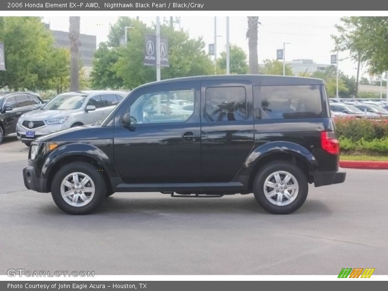 Nighthawk Black Pearl / Black/Gray 2006 Honda Element EX-P AWD