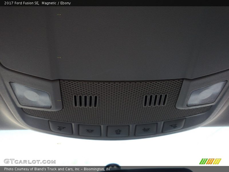 Magnetic / Ebony 2017 Ford Fusion SE